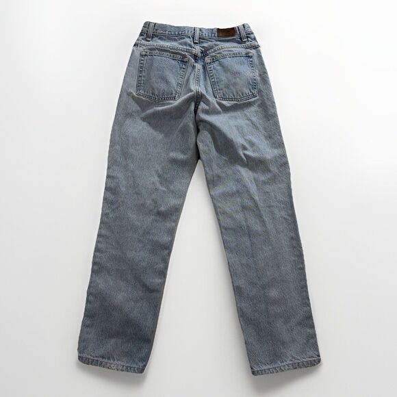 Vintage 90s LL Bean Double L Classic Fit Mom Jeans Women’s Sz 6 Light Washed - Picture 5 of 14